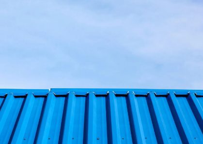 Gallery blue metal roof